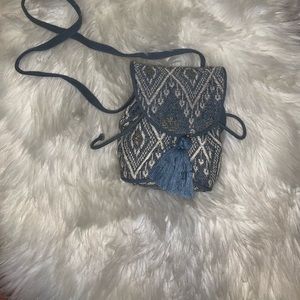 Woven Crossbody Bag